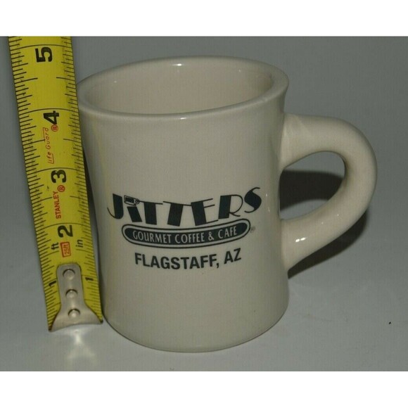 Vintage JITTERS Flagstaff Arizona AZ Route 66 Restaurant Ware Coffee Mug RARE - Picture 4 of 4